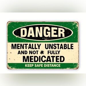 New Metal Sign (8x12”)